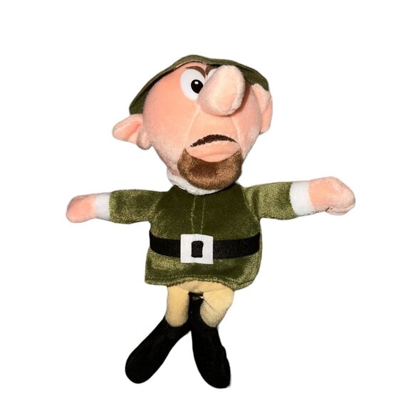 Vintage Rudolph and the Island of Misfit Toys Boss Elf Stuffed Plush Misfit Doll - Picture 1 of 6